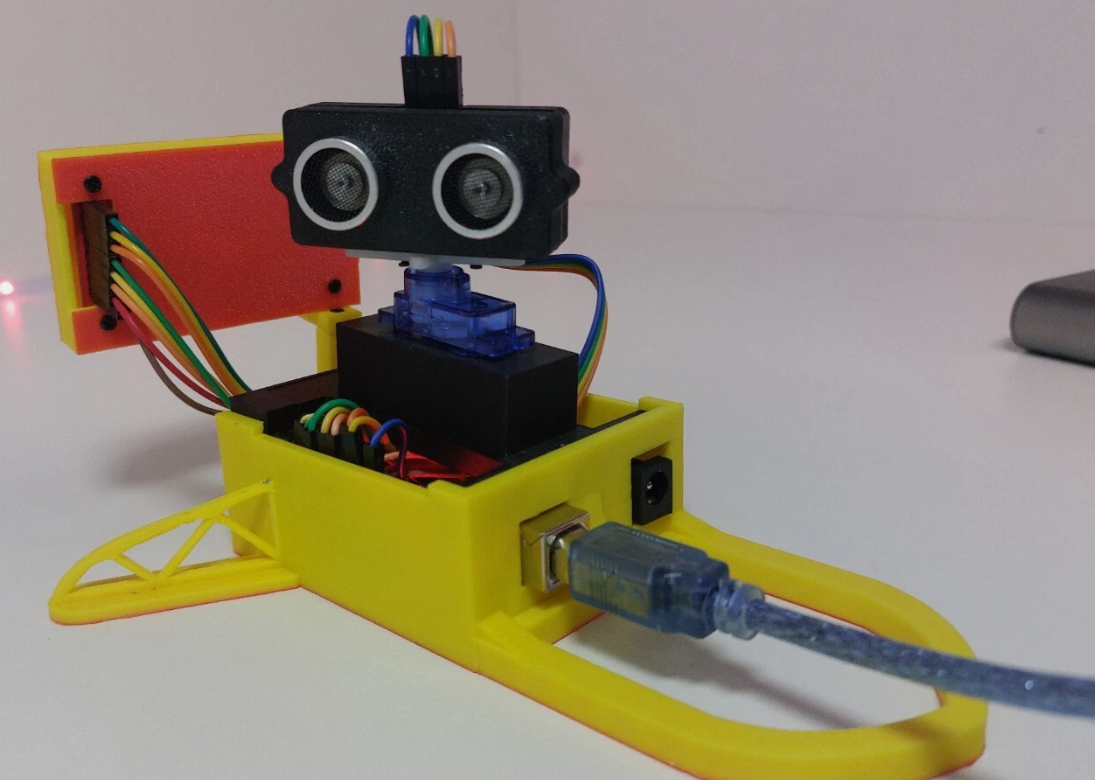 DYI Ultraschall-Radar2