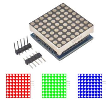 MAX7219 LED Matrix Modul 8x8 LED Pannel
