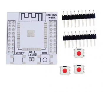 DIY ESP-32S Adapterplatine – Steckbrettfreundlich für einfache Entwicklung