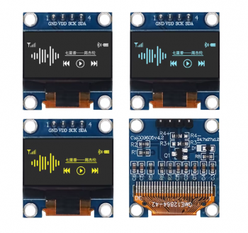 0,96 Zoll OLED Display-SSD1306/SSD1315–128x64–I2C/SPI Varianten
