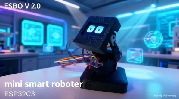 ESBO V2 – Intelligenter Mini-Roboter mit Websteu..