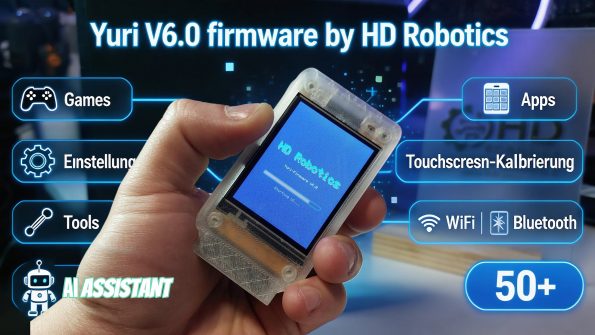 Yuri Firmware With AI Assistant By HD Robotics for ESP32 & CYD