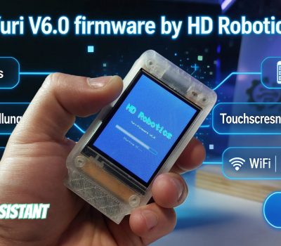 Yuri Firmware With AI Assistant By HD Robotics for ESP32 & CYD