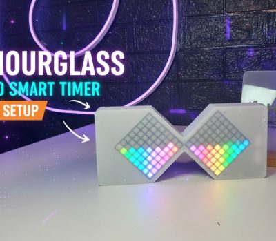 LED Sanduhr , Glasshour V 2.0 WS2812B & MPU6050 + ESP8266