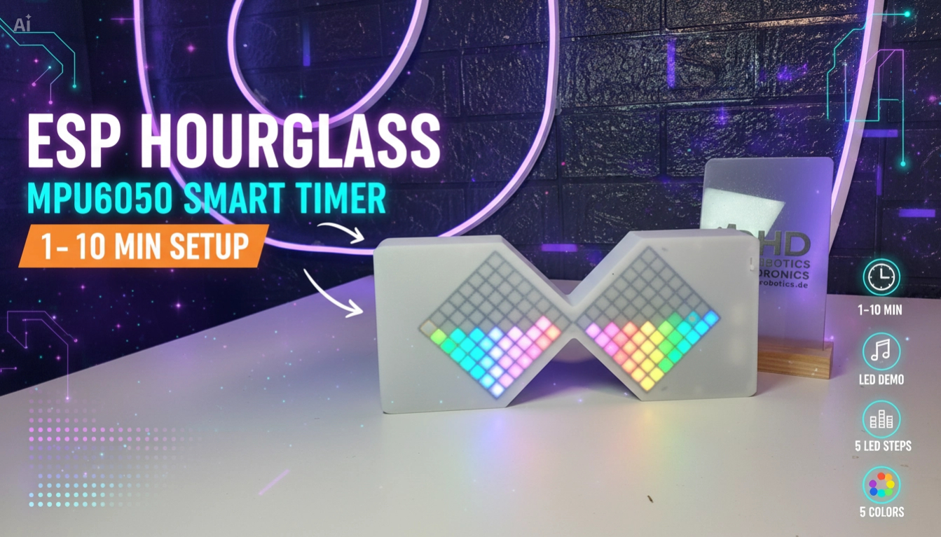 Smarte LED Sanduhr