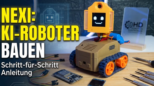 Nexi AI Robot - DIY Robotic Project by HD Robotics